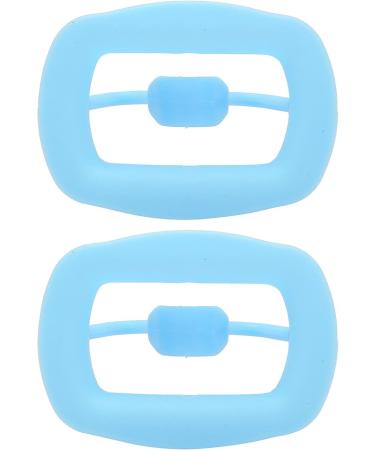Buy Reusable Silicone Cheek Holder Set - 2 Portable Dental Mouth Retractors in Blue | Optagates & Lip Opener - Buy Online on GoSupps.com