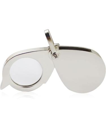Pocket Magnifier for W/Keychain Portable 15X Metal Pocket Glass Foldable Mini Magnifier Loupe Reading Zinc A Reading Magnifier for Books Reading Magnifiers for Seniors Pocket Magnifier - Buy Online on GoSupps.com