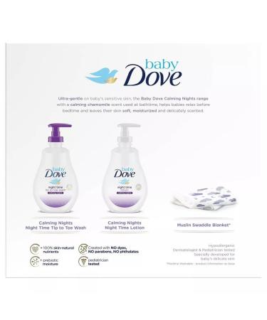 Shop Baby Dove Calming Nights Gift Set - 3pc | Soothing Skincare for Infants International Shipping Available - Buy Online on GoSupps.com