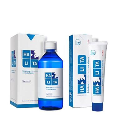 Vitis Halita 575g Mouthwash and Toothpaste Set