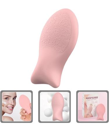 Makeup Sponge Silicone Puff Cute Fish Shaped Premium Cosmetic Puff Face Powder Applicator Beauty Tool for Blending Liquid Foundations Creams Nail Pink - Buy Online on GoSupps.com