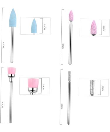 POPETPOP 1 Set 10pcs Polishing Manicure Drill Nail Drill Tool Nail Drill Bit Nail Grinding Head Manicure Drill Bits Nails Drill Bits Manicure Tools Nail Tools Pedicure Stick M As Shown - Buy Online on GoSupps.com
