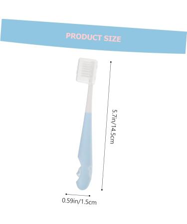 Buy Minkissy Children's Toothbrush with Soft Bristles - Bulk Ultra Manual Travel Brushes & Storage Bucket for Kids' Oral Care - Buy Online on GoSupps.com