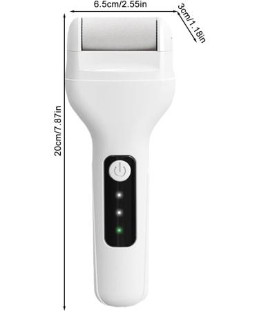 Uozonit Electric Foot File | Skin-Friendly Rechargeable Foot Scrubber Dead Skin Remover | Powerful Pedicure Tools for Feet Heel Scraper for Cracked Heels - Buy Online on GoSupps.com