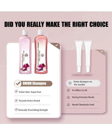 Onion & Rosemary Shampoo for Hair Growth | Biotin Anti Hair Loss Shampoo 16.76 fl oz - Buy Online on GoSupps.com