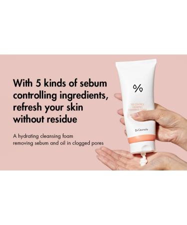 Dr.Ceuracle 5 Alpha Control Cleansing Foam - Redness Treatment Face Wash with 0.5% Salicylic Acid | Korean Acne Care Sebum Control & Pore Cleansing with Centella Asiatica (CICA - Buy Online on GoSupps.com