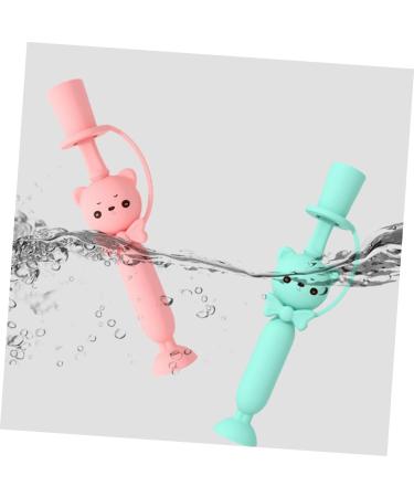 Buifulsic Baby Bite Toy & Soft Silicone Toothbrush Newborn Oral Care Training Brush - Buy Online on GoSupps.com