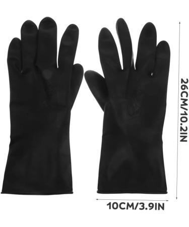 FRCOLOR 6 Pairs Barber Gloves Black Hair Dye Shampoo Gloves for Hair Coloring Black Rubber Gloves Reusable Hair Shampoo Gloves Hair Dye Salon Gloves Hair Dye Glove Tool Belt Disposable Man - Buy Online on GoSupps.com