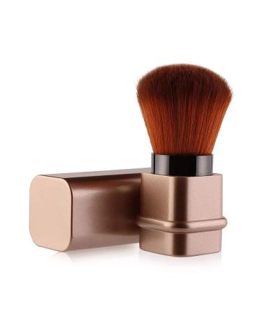Makeup powder brush retractable Kabuki brush powder brush portable make -up brush foundation compact powder for travel foundation rouge brush cosmetics tools