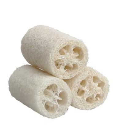 Buy 3x Demarkt Natural Loofah Luffa Cucumber Sponge - Eco-Friendly Fiber Sponge 12cm - Ideal for Exfoliating & Bathing - International Shipping Available - Buy Online on GoSupps.com