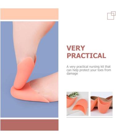 Silicone Toe Pads for Ballet & High Heels - Gel Protector Covers for Women & Girls - Buy Online on GoSupps.com