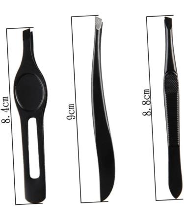 2 Sets Pointed Facial Tool Slant Tip Hair Remover Tool Splinter Tweasers Eyebrow Shaping Tool Make up Kit Eyebrow Makeup Tool Hair Removal Willow Leaves - Buy Online on GoSupps.com