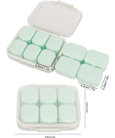 Best Medicine Organizer - Reliable 10PCS Daily Case for Vitamins | Portable Green Design - Ideal for International Shipping - Buy Online on GoSupps.com