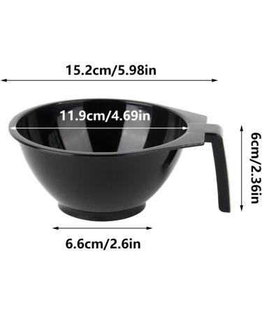 Lot de 5 bols m langeurs empilables pour la coloration des cheveux - Pour salon de coiffure et usage domestique - Pour d butants et confirm s - Buy Online on GoSupps.com