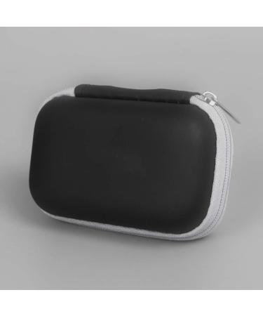 Portable Travel Case for Oximeter | Protective Zipper Carrying Pouch for Blood Oxygen Monitor | Universal Black EVA - Buy Online on GoSupps.com