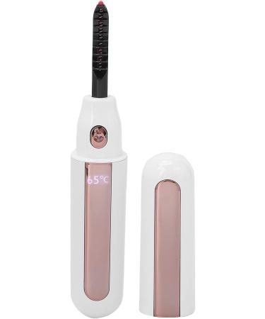 Verdant Touch Heated Eyelash Curler Heated Eyelash Curler Portable USB Rechargeable Electric Curlers for Women White - Buy Online on GoSupps.com