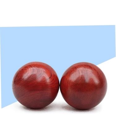 Beavorty Hand Massage Balls Set of 4 Smooth Wooden Palisander Health & Fitness Wrist Massagers - Buy Online on GoSupps.com