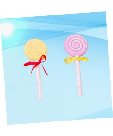 Mikinona 2pi ces Pierre P dicure Forme De Sucette De Outils De Soins Pour liminateur De Peaux Mortes Pour Peau Douce Et Confortable Couleurs M lang es - Buy Online on GoSupps.com