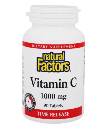 Natural Factors Vitamin C 1000 mg 90 Time Release Tablets