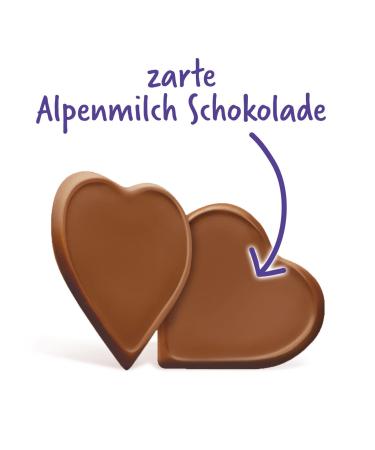Milka Delicate Hearts - 10 x 130g Heart-Shaped Alpine Milk Chocolate Bars | Buy Online Internationally - Buy Online on GoSupps.com