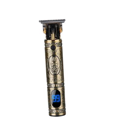 FRCOLOR 1 Set Special Carving Clippers Grooming Beard Trimmer Rechargeable Dog Trimmer Hair Trimmer for Men Electric Shavers for Men Detail Beard Shaver Pet Shaver Metal Razor Dedicated T9 15.3X4.1X4.1cm Bronze