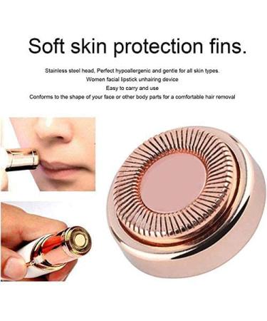 Painless Facial Hair Remover Replacement Heads for Women - Trimmer Blades for Eyebrows - Smooth Finishing - Includes Cleaning Brush - As Seen On TV - Buy Online on GoSupps.com