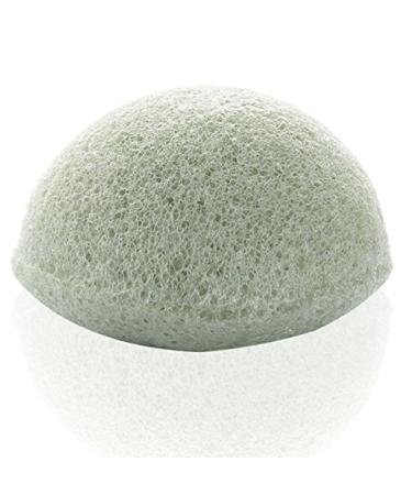 Natural Konjac Sponge (Green) - Eco-Friendly Face Puff | Gentle Cleansing & Exfoliation for All Skin Types - Shop Internationally - Buy Online on GoSupps.com