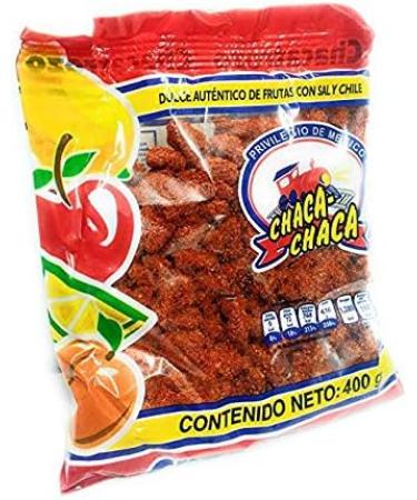 Pack 3 of CHACA-CHACA Authentic Candy of Fruits with Salt and Chili 400gram Mexican Candy with Free Chocolate Kinder Bar Included - Buy Online on GoSupps.com