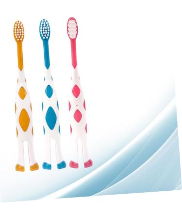HAPINARY 6 Pieces Baby Toothbrush Set Soft Children's Toothbrush for Gentle Oral Care Perfect for Kids' Dental Health - Buy Online on GoSupps.com