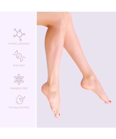 Lavender and Mint Foot Masks Moisturizing Socks - Relieves Swollen & Aching Feet, Removes Odor - 3 Pairs - Buy Online on GoSupps.com