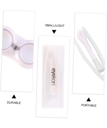 Homsfou 2er-Box: Contact Lens Case & Gua Sha Skin Care Set - Mirror Lens Holder & Cleaning Tools | International Shipping - Buy Online on GoSupps.com