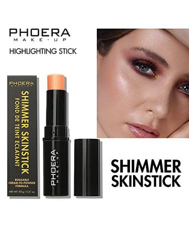 Phoera Shimmer Skin Stick Highlighter Contour Concealer - 404 SUNKISS - Buy Online on GoSupps.com