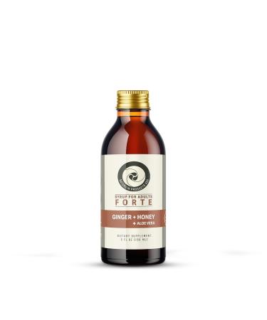 Naturgin Syrup Forte for Adults with Ginger Honey and Aloe Vera 5 oz (150ml) - Buy Online on GoSupps.com