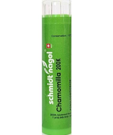 Chamomllia 200K Homeopathy Medicine Schmidt-Nagel Canada (Homeodel) 90 pellets/granules