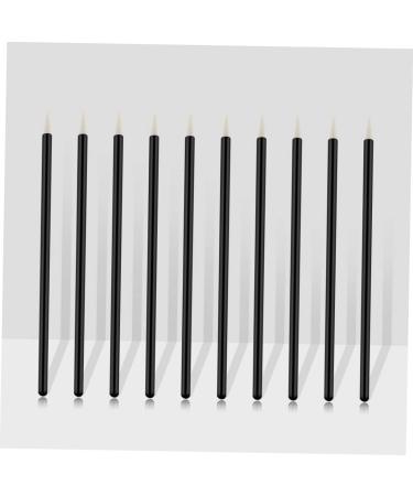 Healeved 100pcs Cosmetics Brush Eyeliner Applicator Tool Eyeliner Brush Applicator Eye Liner Applicator White 10X0.5X0.5cm White - Buy Online on GoSupps.com