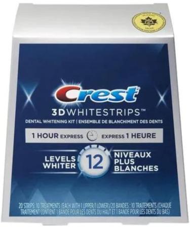 Crest 3D White 1Hour Express Whitestrips 10sachet - Buy Online on GoSupps.com
