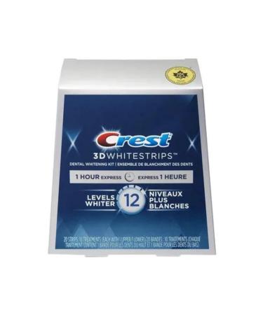 Crest 3D White 1Hour Express Whitestrips 10sachet