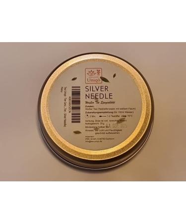 Buy TEA Uniqo Silver Needle - Premium White Tea (Yin Zhen) - Loose Leaf in Elegant Gift Box - Pure Additive-Free Taste - Buy Online on GoSupps.com