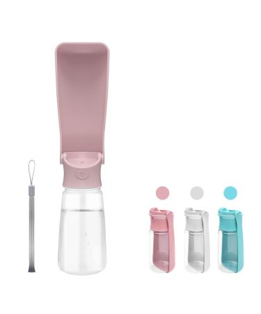 Petcooz dog drinking bottle 550ml foldable water bottle Dogs portable drinking bottle dogs for on the go water bowl for pets.