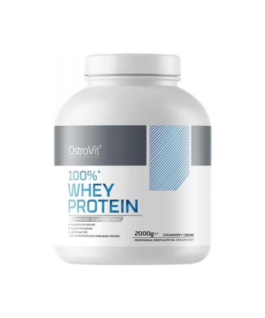 OstroVit 100% Whey Protein (2000g) Strawberry Cream