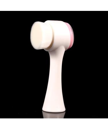 Qukaim Facial Cleansing Brush Soft Facial Cleansing Brush Double-Sided Face Wash Brush for Deep Skin Care Gentle Face Cleanser Brush for Clean Skin180 Characters - Buy Online on GoSupps.com