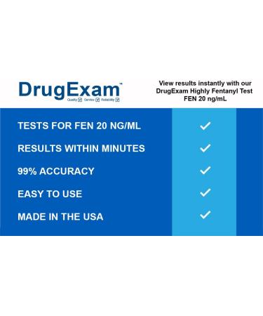 FYN 5 Pack Urine Drug Test Strips - Synthetic OPI Detection, Quick & Accurate Results - Buy Online on GoSupps.com