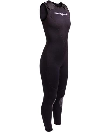 NeoSport Women's Premium Neoprene 3mm Jane Wetsuit - Size 10, Black - Buy Online on GoSupps.com