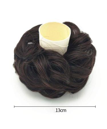 Livecitys Chaotic Extensions Hair Ties | Wavy Curly Messy Bun Accessories for Women & Girls - Black - Buy Online on GoSupps.com
