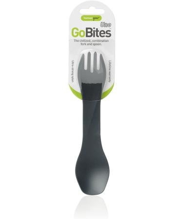 humangear GoBites Uno Portable Silverware Utensils - 1-Pack Gray - Buy Online on GoSupps.com
