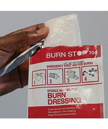 BurnStop First Aid Burn Dressing 20x20cm - Effective Treatment for Burns - Buy Online on GoSupps.com