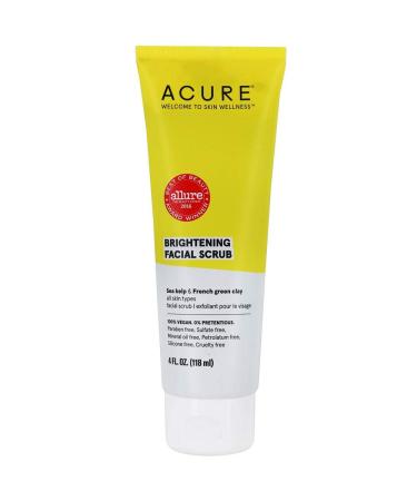 ACURE Brightening Facial Scrub 118ml - Exfoliate & Refresh Skin | International Shipping Available - Buy Online on GoSupps.com