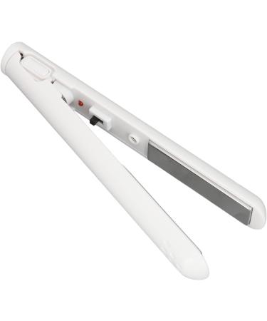 Buy Portable Hair Straightener - Flat Iron for Even Heating & Constant Temperature - Ideal for Hair Bangs (White) - International Shipping Available - Buy Online on GoSupps.com