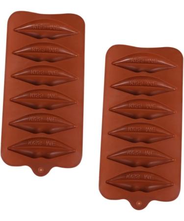 BRIGHTFUFU 2pcs Cake Decorating Mold Gummy Bear Molds Silicone Sugarcraft Mold Candy Mold Cookie Mould Ice Pop Molds Silicone Molds Christmas Decor Popsicles Treats Child Baking Tools Biscuit 9 21*11*2.5cm As Shown - Buy Online on GoSupps.com