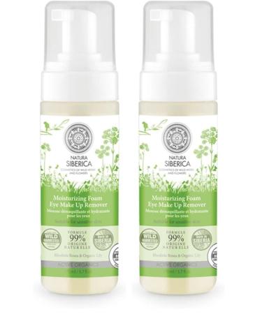 Natura Siberica D maquillant Yeux Mousse Hydratante NS 170 ml (Lot de 2)